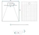Душовий піддон REA BAZALT 80x100 WHITE - изображение 6