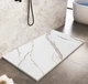 Душовий піддон REA BAZALT 80x100 CARRARA WHITE - изображение 2