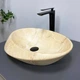 Умивальник (раковина) VBI ROTELLO BEIGE ONYX MATT накладний - изображение 3