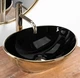 Умивальник (раковина) REA SOFIA GOLD BLACK накладний * - изображение 2