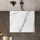 Душовий піддон REA BAZALT 90x90 CARRARA WHITE - изображение 3