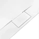 Душовий піддон REA BAZALT 80x120 LONG WHITE - изображение 3