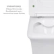 Унитаз напольный Scorpio Ultra Quiet QT14222125AUQW + Унитаз напольный Kalao Rimless QT08221213A W - изображение 7