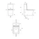 Унитаз напольный Qtap Tern Ultra Quiet безободковый с сиденьем Soft-Close QT17226003AW White - изображение 2