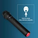 Микрофон, NGS Singer Air VHF 268.1MHz динамический беспроводной 20м Plug&Play 6.3мм ON/MUTE/OFF чёрный - изображение 3