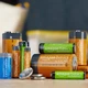 Батарейки, Amazon Basics AA NiMH 2400mAh 1.2V 16 шт, серебристые, перезаряжаемые, до 400 циклов, для фото - изображение 2