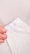 Боді-футболка з контрастною обробкою Podolyanka, білий, One Size (Арт. 4202) - зображення 5