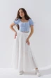 Блуза однотонная женская 2421 XS Голубой (2000990614322A) shop (2000990614322) - изображение 1