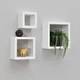 Комплект полок на стену 30/25/15см белый - изображение 1