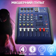 Звуковой микшерный пульт MX 4200D-2A аудиокшер звуковой микшерный пульт 4-канальный усилитель - изображение 2