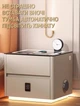 Розумна тумба 4 в 1 Idea 02-QYJXF з сейфом, підсвічуванням, бездротовою зарядкою, Bluetooth колонкою Білий - зображення 5