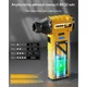 Портативний міні вакуумний пилосос повітродув 2в1 Vacuum Cleaner F015-1 Violent Fan 11W 8000mAh Yellow-Black - зображення 4