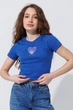 Топ с принтом женский 0546 S Электрик (2000990419835S) shop (2000990419835) - изображение 1