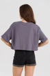 Топ с принтом женский 0635 L Серый (2000990420039S) shop (2000990420039) - изображение 5