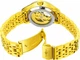 Чоловічий годинник Winner 8222 Gold Steel з феніксом декоративний - зображення 3