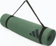 Коврик для йоги Adidas Yoga Mat зеленый Унисекс 183 х 61 х 0,6 см - изображение 3
