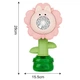Мильні бульбашки Flower Bubble Machine BJC-5A(Bunny-Pink) зі світлом - изображение 2