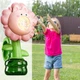 Мильні бульбашки Flower Bubble Machine BJC-5A(Bunny-Pink) зі світлом - изображение 6