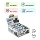 Forma Bar - 12x60g Cookies and Cream протеїнові батончики Forma Bar зі смаком печива з кремом для перекусу, білка та відновлення - изображение 1