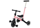 Триколісний велосипед LEAN Toys PRO50 2в1 з батьківською ручкою Рожевий (713480) (5905991065081) - зображення 3