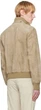 Бомбер мужской Tom Ford 251076M181002 L бежевый - изображение 5