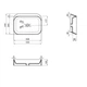 Раковина-чаша Qtap Scorpio 550х390х120 White QT14112243WN - изображение 2