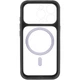 Чехол TPU+PC GETMAN Moon Clear with Magnetic Safe для Apple iPhone 14 Pro Max (6.7") Black - изображение 4