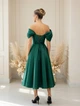Корсетное зеленое платье FashionYouWant XXS зеленый 43247462 - изображение 3