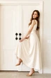 Элегантное коктейльное платье до щиколотки FashionYouWant M молочный 43445141 - изображение 3