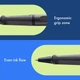 Ручка-ролер LAMY Safari матова umbra M M63 синій стрижень (4026749) - изображение 5