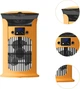 Мини кондиционер вентилятор Spray Air Cooler LY 940 с увлажнением и подсветкой USB, воздухоохладитель на 3 скорости с резервуаром 880 мл Оранжевый - изображение 5