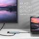 USB-хаб 8.1 USB-C to 2xUSB-A/USB-C charger (довжина кабелю 10 см) (HUB8.1) - изображение 2