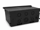Блок розеток GTV SOFT 2 розетки SCHUKO 2xUSB провод 1,5м с вилкой Черный - изображение 4