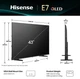 Телевізор Hisense діагональ 43" Qled 43E7Q - изображение 5