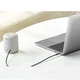 Аудіокабель 3,5 на 3,5 UGREEN AV112 Cable Gold Plated Metal Case with Braid (3 pin, 1m). Black - зображення 8