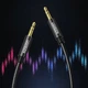 Аудіокабель 3,5 на 3,5 UGREEN AV112 Cable Gold Plated Metal Case with Braid (3 pin, 1m). Black - зображення 10