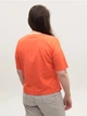 Футболка женская коралловая свободная 2709-12-T XL - изображение 2