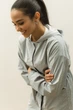 Жіноча парка водонепроникна вільного крою демісезонна Seventeen L-XL Сірий (2000000179995) - изображение 7