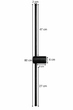 Бра Berger 1037-WL-12 Black LED 12 Вт 4000K 80см - изображение 6