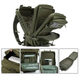 Рюкзак тактичний MOLLE 45 л Олива - зображення 5