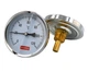 Біметалевий термометр Karro KR-1039 аксіальний (заднє підключення) 0–120 °C, 1/2", Ø80 мм, з гільзою 40 мм - изображение 1