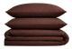 Комплект постельного белья Mirson King Size Бязь Premium 19-1217 Chocolate perla 220х240 (2200001172012) - изображение 1