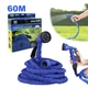Садовий шланг для поливу X-hose Pro 60м (200FT) з розпилювачем, синій - зображення 1