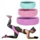 Набор тканевых фитнес резинок 3шт, Luting HIP RESISTANCE BANDS + чехол, разноцветные - изображение 4