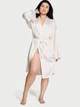Халат сатиновий Victoria's Secret Satin Midi Robe XS/S Білий (29978106D) - зображення 1