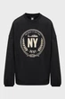 Жіночий чорний світшот DKNY M D2A4A027 - изображение 1