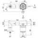 Скрытая часть смесителя BOSSINI TEO Z00801000000005 - изображение 3