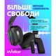 Ігрові навушники Bluetooth WALKER WBT-83 black бездротові з мікрофоном для ПК телефону - зображення 7