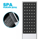Водосберегающая душевая лейка DROP SPA1F-MAX - Экономия воды 42% - изображение 2