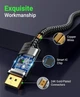 Кабель BlueRigger USB C to DisplayPort 1.4, 8K@60Hz 4K@144Hz 2K@240Hz, 3м, black - изображение 4